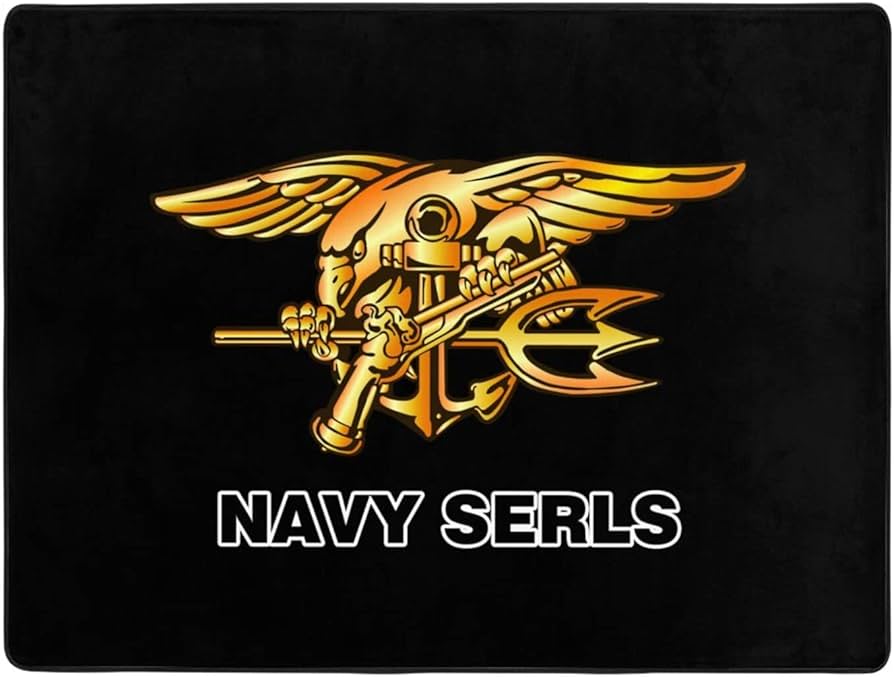 Amazon｜カーペット Us Navy Seal ミリタリー ネイビーシールズ 海軍